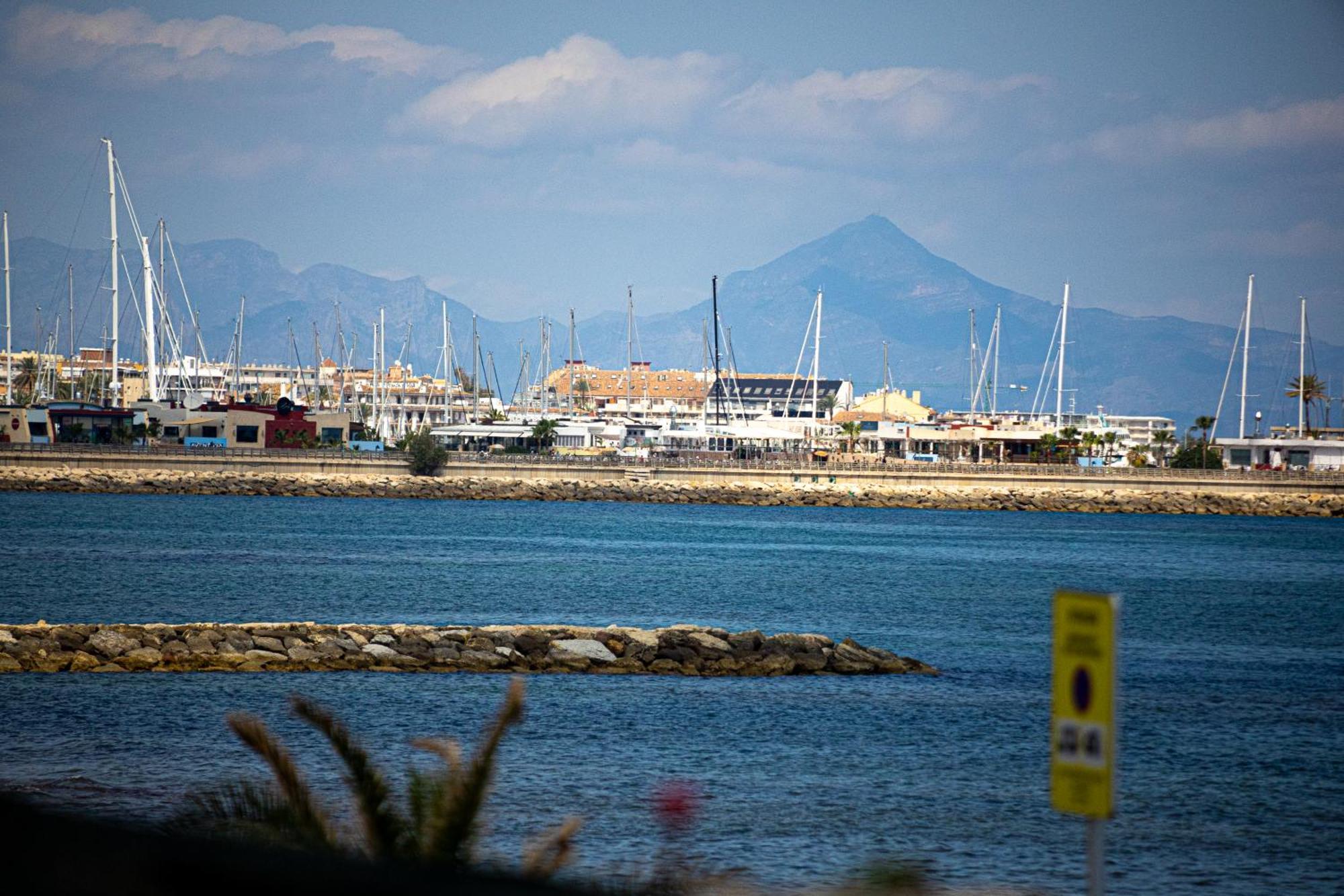 Vistas Y Terraza Panoramica Frente Al Mar En Denia, Las Rotas Exterior foto