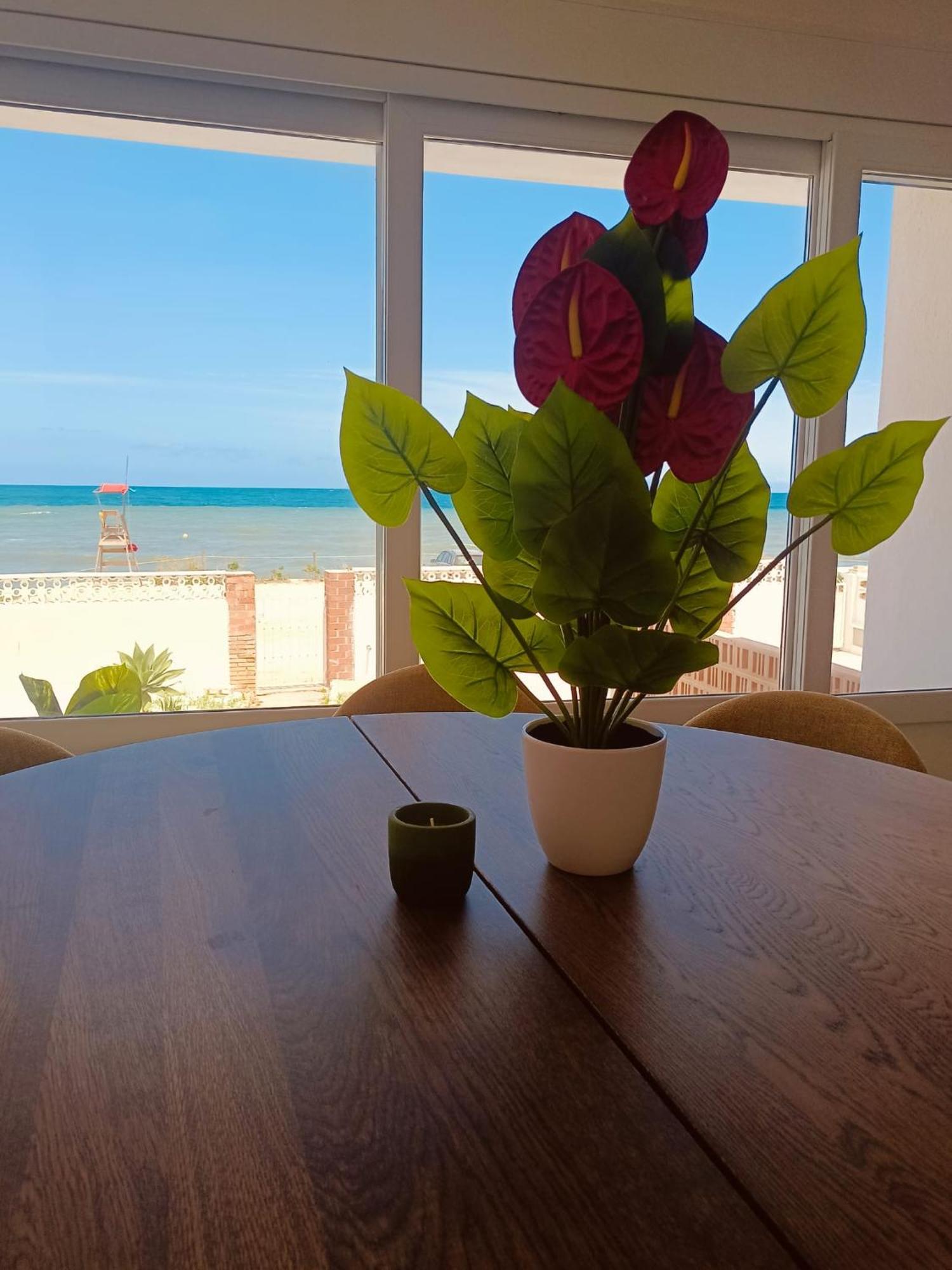Vistas Y Terraza Panoramica Frente Al Mar En Denia, Las Rotas Exterior foto